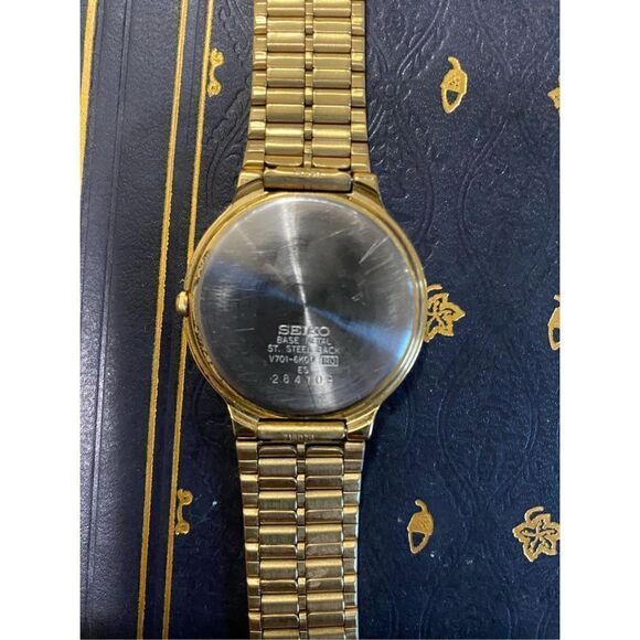 Mens seiko SX gold tone quartz’s watch - Picture 2 of 4